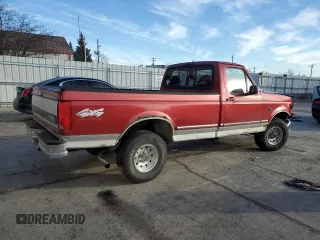 1996 Ford F-150 Special with VIN 1FTEF14N0TLB06564, listed as a Copart auction lot 42989175 with 185,893 mi miles and Salvage Title. Bid and sale history available at carsss.com. Image 3.