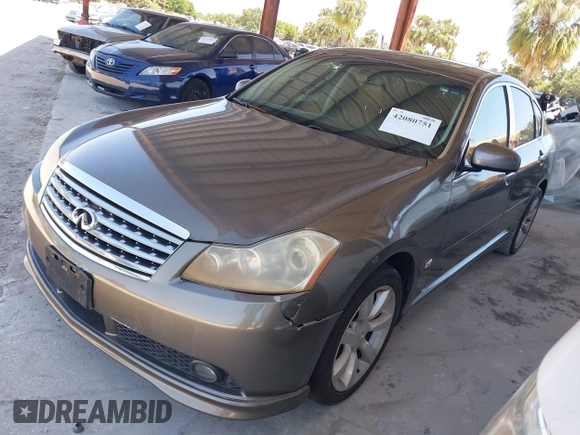 2007 Infiniti M x with VIN JNKAY01F67M457638, listed as a IAAI auction lot 42080751 with Not Provided miles. Bid and sale history available at carsss.com. Image 2.
