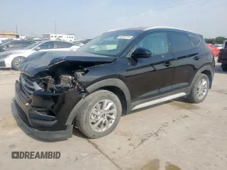2018 Hyundai Tucson SEL z VIN KM8J33A45JU743872, wystawiony jako Copart lot #56707215 z przebiegiem 25 927 mil mil oraz Szkoda całkowita • Salvage title. Historia ofert i sprzedaży dostępna na DreamBid. Obrazek 1.