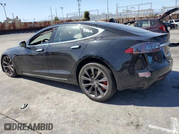 2020 Tesla Model S Performance with VIN 5YJSA1E46LF396481, listed as a Copart auction lot 47896835 with 47,878 mi miles and Salvage title. Bid and sale history available at DreamBid. Image 2.