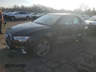 2017 Audi A3 Sedan Premium with VIN WAUB8GFF2H1034983, listed as a Copart auction lot 77536133 with 101,060 mi miles. Bid and sale history available at carsss.com. Image 1.