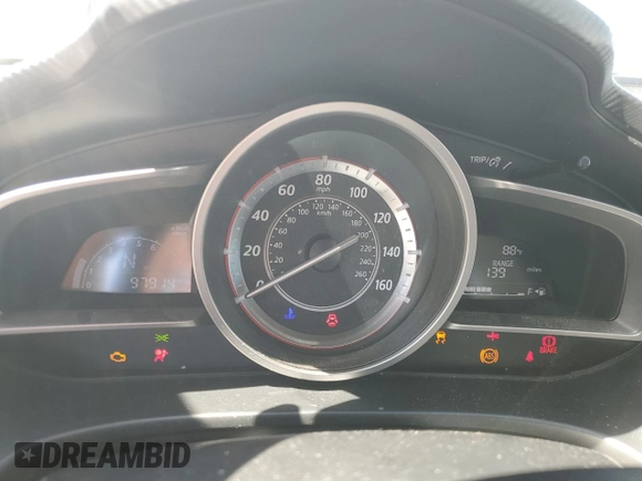 2015 Mazda 3 i Touring with VIN 3MZBM1V77FM167113, listed as a Copart auction lot 58027245 with 97,914 mi miles and Salvage title. Bid and sale history available at DreamBid. Image 9.