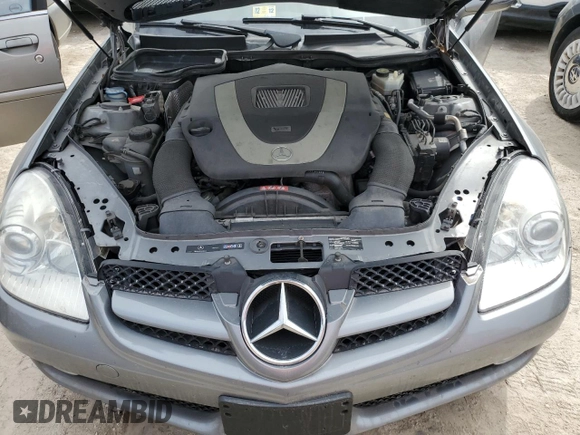 2009 Mercedes-Benz SLK-Class 3.0L with VIN WDBWK54FX9F190043, listed as a Copart auction lot 73045024 with 0 mi miles and Non Repairable. Bid and sale history available at carsss.com. Image 11.