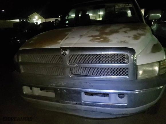 1996 Dodge Ram 1500 with VIN 3B7HF13Y7TG127854, listed as a Copart auction lot 83703544 with 197,430 mi miles and Salvage Title. Bid and sale history available at carsss.com. Image 11.