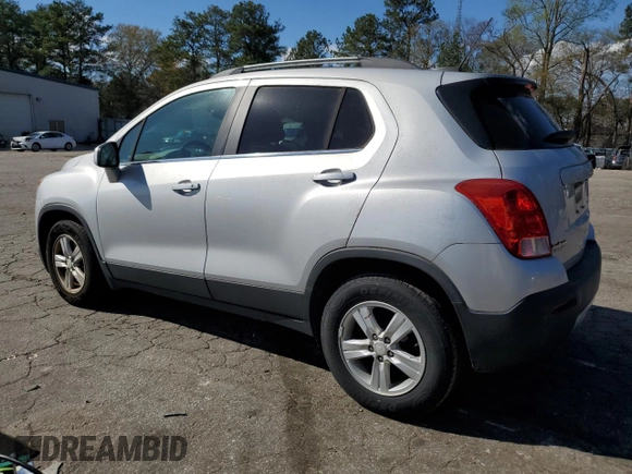 2016 Chevrolet Trax LT z VIN 3GNCJLSB1GL202618, wystawiony jako Copart lot #50029245 z przebiegiem 112 115 mil mil oraz Czysty tytuł • Clean title. Historia ofert i sprzedaży dostępna na DreamBid. Obrazek 2.