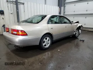1999 Lexus ES 300 Luxury Sport Sdn with VIN JT8BF28G4X0167068, listed as a Copart auction lot 79450924 with 0 mi miles and Salvage Title. Bid and sale history available at carsss.com. Image 3.
