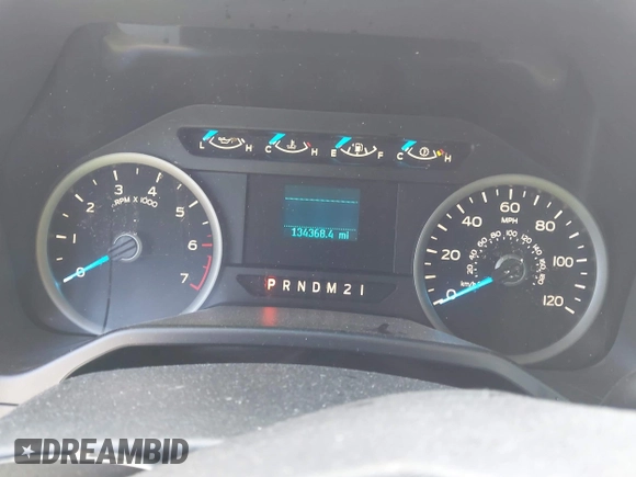 2016 Ford F-150 XL with VIN 1FTEW1CP7GKF05695, listed as a IAAI auction lot 42673645 with 134,368 mi miles and . Bid and sale history available at DreamBid. Image 7.