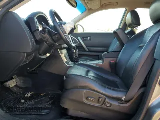 2008 Infiniti FX with VIN JNRAS08W58X205386, listed as a Copart auction lot 78461794 with 218,297 mi miles and Salvage Title. Bid and sale history available at DreamBid. Image 7.