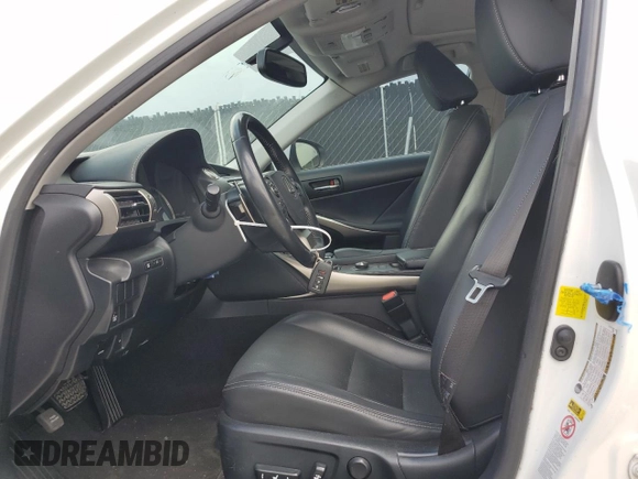 2015 Lexus IS 250 with VIN JTHBF1D24F5063654, listed as a Copart auction lot 60109015 with 110,589 mi miles and Salvage title. Bid and sale history available at DreamBid. Image 7.
