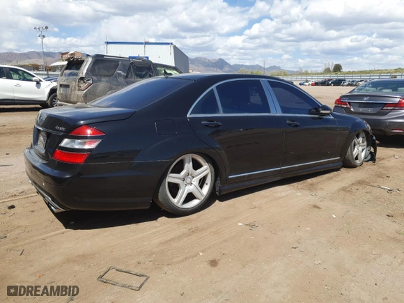 2007 Mercedes-Benz S-Class 5.5L V8 with VIN WDDNG86X37A092168, listed as a Copart auction lot 54159495 with 0 mi miles and Clean Title. Bid and sale history available at carsss.com. Image 3.