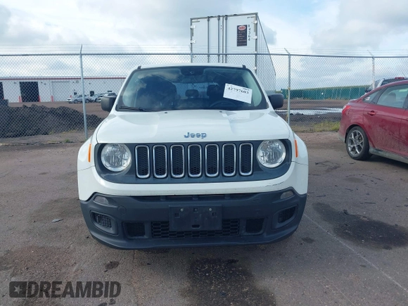 2017 Jeep Renegade Sport with VIN ZACCJAAB1HPF44805, listed as a IAAI auction lot 42797603 with 171,483 mi miles and . Bid and sale history available at DreamBid. Image 12.