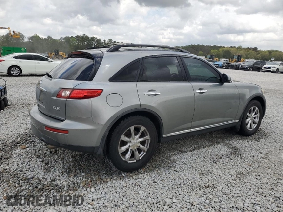 2008 Infiniti FX with VIN JNRAS08W68X201069, listed as a Copart auction lot 51753485 with 196,330 mi miles and Salvage Title. Bid and sale history available at DreamBid. Image 3.