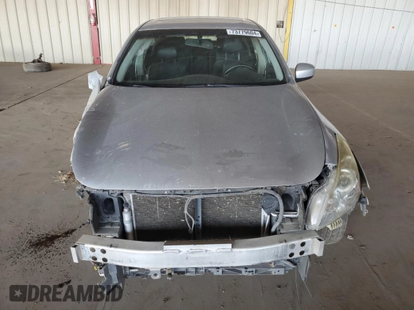 2015 Infiniti Q40 with VIN JN1CV6AR8FM522975, listed as a Copart auction lot 73779604 with 140,315 mi miles and Salvage Title. Bid and sale history available at carsss.com. Image 5.