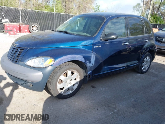 2003 Chrysler PT Cruiser Touring with VIN 3C4FY58B63T506669, listed as a IAAI auction lot 41962352 with 195,130 mi miles. Bid and sale history available at carsss.com. Image 2.