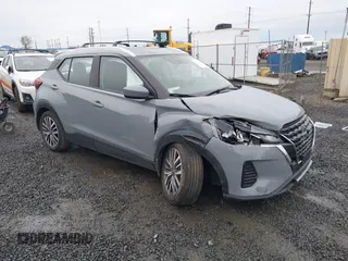 2023 Nissan Kicks SV with VIN 3N1CP5CVXPL473708, listed as a IAAI auction lot 41775042 with 24,164 mi miles. Bid and sale history available at carsss.com. Image 1.