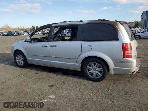 2008 Chrysler Town & Country Limited with VIN 2A8HR64X28R649084, listed as a Copart auction lot 43469745 with 0 mi miles and Non Repairable. Bid and sale history available at carsss.com. Image 2.