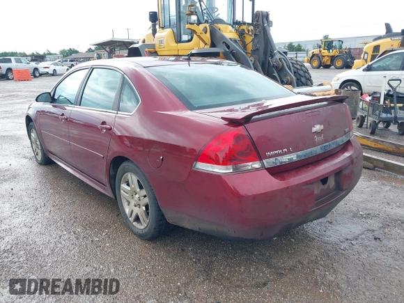 2011 Chevrolet Impala LT Fleet with VIN 2G1WG5EK0B1127988, listed as a IAAI auction lot 42446480 with 390,795 mi miles and . Bid and sale history available at DreamBid. Image 3.