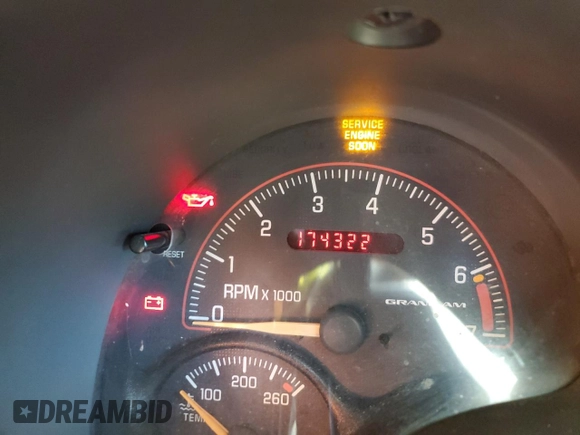 2004 Pontiac Grand Am SE1 with VIN 1G2NF52E34C204097, listed as a Copart auction lot 78286344 with 174,322 mi miles and Salvage Title. Bid and sale history available at carsss.com. Image 9.