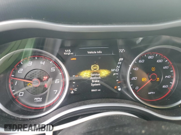 2017 Dodge Charger R/T with VIN 2C3CDXCT0HH581639, listed as a Copart auction lot 62732945 with 88,631 mi miles and Salvage title. Bid and sale history available at DreamBid. Image 9.