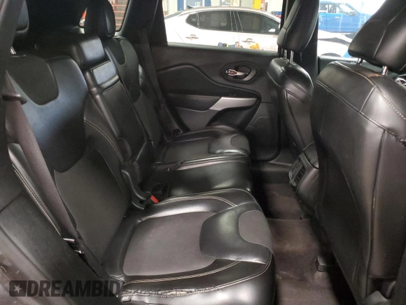 2018 Jeep Cherokee Latitude Plus z VIN 1C4PJLLB2JD552491, wystawiony jako Copart lot #53870755 z przebiegiem 281 530 mil mil oraz Nie do naprawy • Non repairable. Historia ofert i sprzedaży dostępna na DreamBid. Obrazek 11.