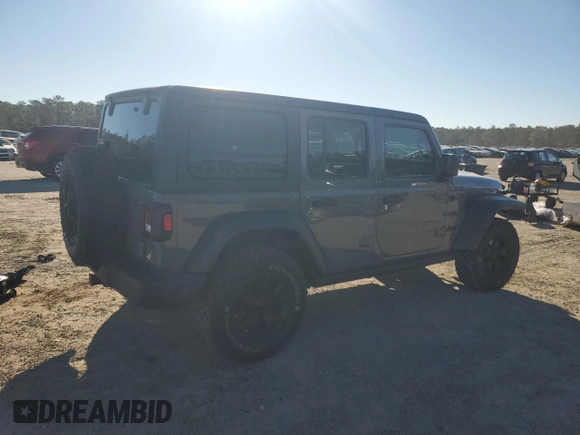 2021 Jeep Wrangler Unlimited Sport Altitude with VIN 1C4HJXDGXMW552270, listed as a Copart auction lot 41440655 with 53,200 mi miles and Clean Title. Bid and sale history available at carsss.com. Image 3.