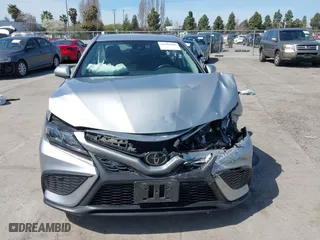 2021 Toyota Camry SE Nightshade with VIN 4T1G11AK2MU486841, listed as a IAAI auction lot 41888808 with 74,951 mi miles. Bid and sale history available at carsss.com. Image 12.