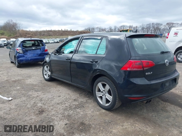 2017 Volkswagen Golf S z VIN 3VW217AU7HM039027, wystawiony jako IAAI lot #42047785 z przebiegiem 93 999 mil mil oraz . Historia ofert i sprzedaży dostępna na DreamBid. Obrazek 3.