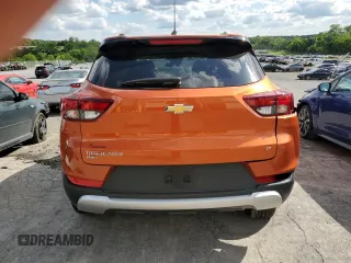 2022 Chevrolet TrailBlazer LT with VIN KL79MRSL2NB037485, listed as a Copart auction lot 56896854 with 5,355 mi miles and . Bid and sale history available at DreamBid. Image 6.