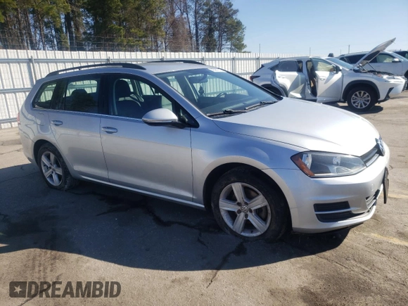 2015 Volkswagen Golf SportWagen TDI S with VIN 3VWCA7AU2FM511930, listed as a Copart auction lot 45267575 with 126,316 mi miles and Salvage Title. Bid and sale history available at carsss.com. Image 4.