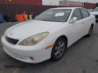 2005 Lexus ES 350 z VIN JTHBA30G555058909, wystawiony jako IAAI lot #42413562 z przebiegiem 186 965 mil mil oraz . Historia ofert i sprzedaży dostępna na DreamBid. Obrazek 2.