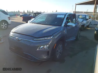 2020 Hyundai Kona Electric SEL with VIN KM8K23AG0LU073071, listed as a IAAI auction lot 41285249 with 39,724 mi miles. Bid and sale history available at carsss.com. Image 21.