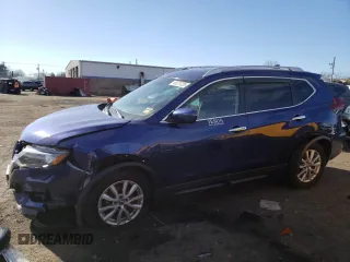 2018 Nissan Rogue SV with VIN KNMAT2MVXJP615158, listed as a Copart auction lot 45275725 with 66,662 mi miles and Salvage Title. Bid and sale history available at carsss.com. Image 1.