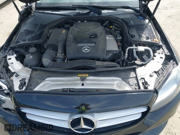 2017 Mercedes-Benz C 300 with VIN 55SWF4JB1HU190340, listed as a IAAI auction lot 41955855 with 158,810 mi miles and . Bid and sale history available at DreamBid. Image 10.