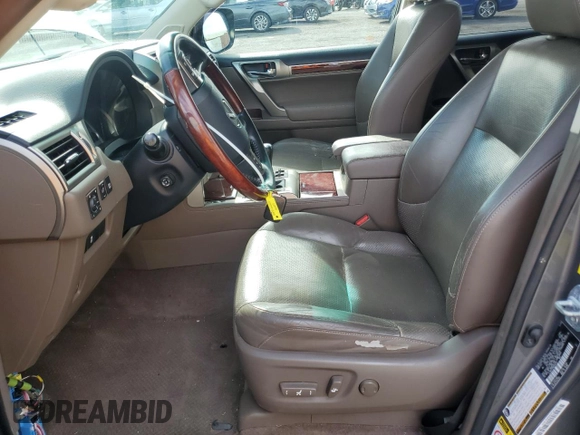 2011 Lexus GX 460 with VIN JTJBM7FX9B5024147, listed as a Copart auction lot 53397255 with 136,587 mi miles and Clean Title. Bid and sale history available at DreamBid. Image 7.