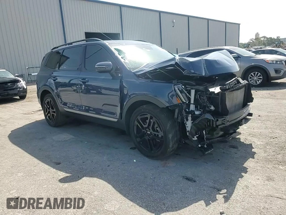 2023 Kia Telluride EX X-Line with VIN 5XYP3DGC7PG367267, listed as a Copart auction lot 59660465 with 33,747 mi miles and Salvage title. Bid and sale history available at DreamBid. Image 15.