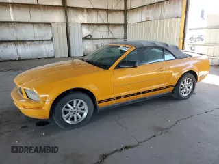 2007 Ford Mustang Deluxe with VIN 1ZVFT84N375272901, listed as a Copart auction lot 66657775 with 254,524 mi miles and Clean title. Bid and sale history available at DreamBid. Image 1.