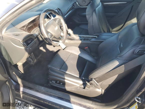 2015 Cadillac ATS Coupe Standard AWD with VIN 1G6AG1RX2F0121274, listed as a Copart auction lot 48011165 with 111,579 mi miles and Salvage Title. Bid and sale history available at carsss.com. Image 7.