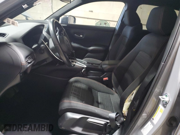 2024 Honda HR-V Sport with VIN 3CZRZ2H57RM751187, listed as a Copart auction lot 46544085 with 15,500 mi miles and Salvage Title. Bid and sale history available at DreamBid. Image 7.