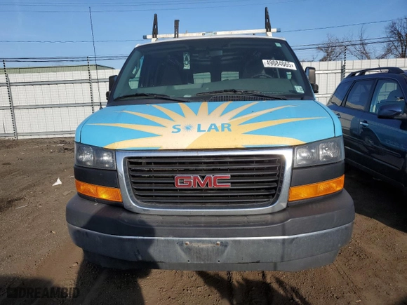 2017 GMC Savana Cargo Van with VIN 1GTW7AFF2H1914490, listed as a Copart auction lot 49084065 with 188,086 mi miles and Clean Title. Bid and sale history available at carsss.com. Image 5.