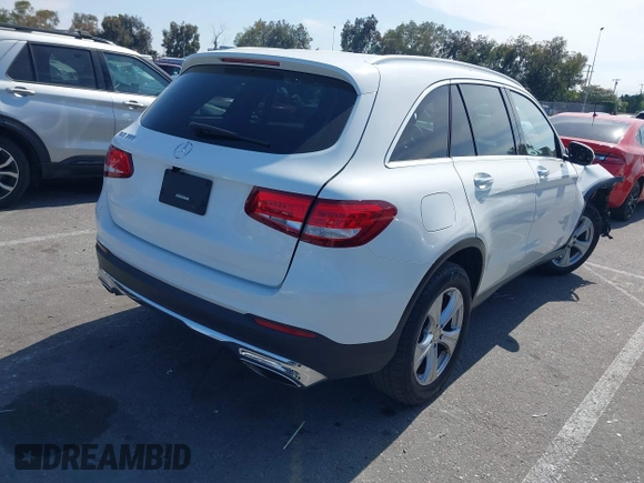 2016 Mercedes-Benz GLC 300 with VIN WDC0G4JB6GF017020, listed as a IAAI auction lot 42499541 with 118,973 mi miles and . Bid and sale history available at DreamBid. Image 4.