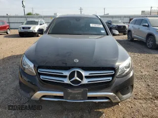 2018 Mercedes-Benz GLC with VIN WDC0G4JB1JV080135, listed as a Copart auction lot 51923565 with 0 mi miles and Salvage Title. Bid and sale history available at carsss.com. Image 5.