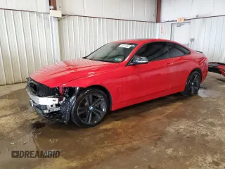 2016 BMW 4 Series 428i xDrive with VIN WBA3N9C54GK250704, listed as a Copart auction lot 52419385 with 92,738 mi miles and Salvage Title. Bid and sale history available at carsss.com. Image 1.