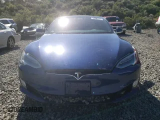 2021 Tesla Model S 75D with VIN 5YJSA1E44MF426532, listed as a Copart auction lot 56600895 with Not provided miles and Salvage title. Bid and sale history available at DreamBid. Image 5.