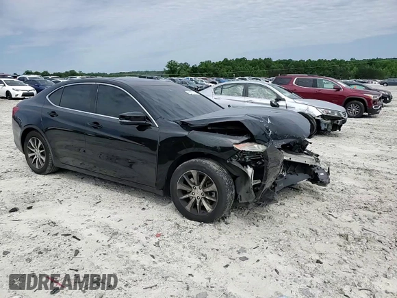2016 Acura TLX Technology with VIN 19UUB1F55GA004670, listed as a Copart auction lot 58072715 with 140,423 mi miles and Salvage title. Bid and sale history available at DreamBid. Image 14.