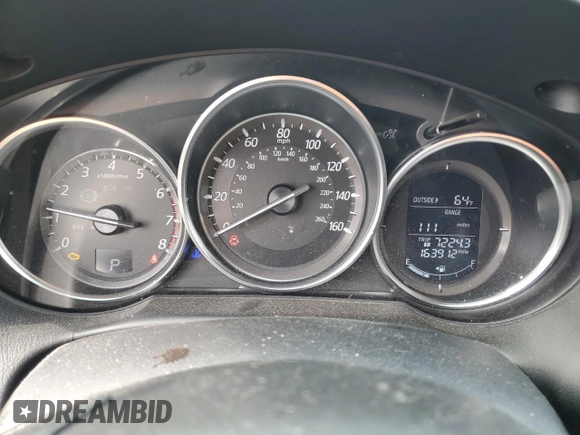 2016 Mazda CX-5 Touring with VIN JM3KE2CY4G0692949, listed as a Copart auction lot 49174645 with 163,912 mi miles and Clean Title. Bid and sale history available at carsss.com. Image 9.
