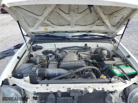 2004 Toyota Tundra Ltd with VIN 5TBBT481X4S444115, listed as a Copart auction lot 74054654 with 160,047 mi miles and Salvage Title. Bid and sale history available at carsss.com. Image 12.