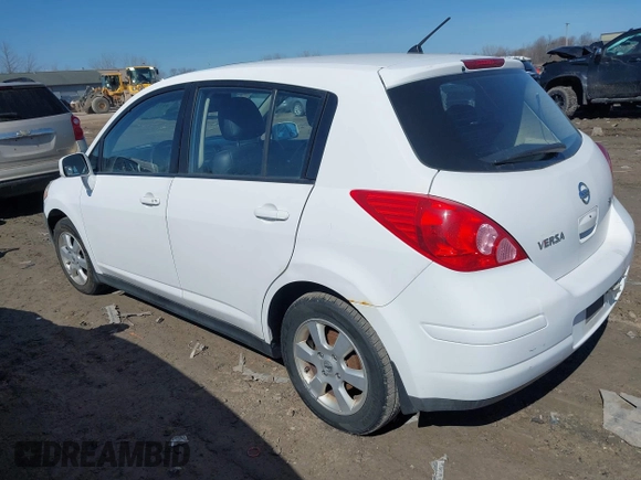 2008 Nissan Versa 1.8 S with VIN 3N1BC13E08L358648, listed as a IAAI auction lot 41773227 with 149,887 mi miles. Bid and sale history available at carsss.com. Image 15.