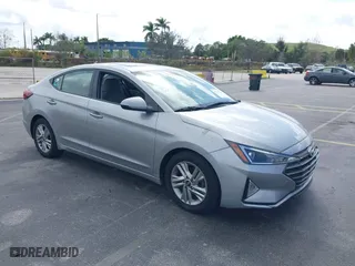 2020 Hyundai Elantra Value Edition with VIN 5NPD84LF4LH605227, listed as a IAAI auction lot 41536543 with 54,519 mi miles. Bid and sale history available at carsss.com. Image 1.