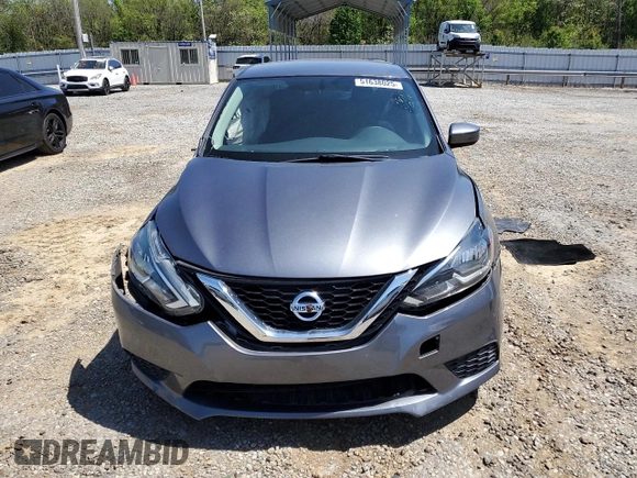 2019 Nissan Sentra SV with VIN 3N1AB7AP1KY443109, listed as a Copart auction lot 51638025 with 49,866 mi miles and Salvage Title. Bid and sale history available at DreamBid. Image 5.