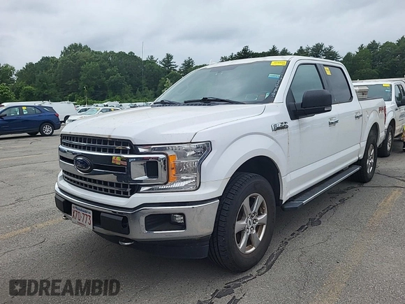 2018 Ford F-150 XL with VIN 1FTEW1EP1JKE55493, listed as a IAAI auction lot 42666714 with 104,452 mi miles and . Bid and sale history available at DreamBid. Image 34.